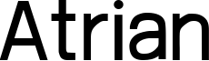 Atrian Font