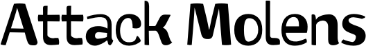 Attack Molens Font