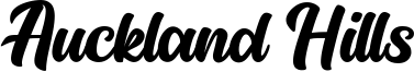 Auckland Hills Font