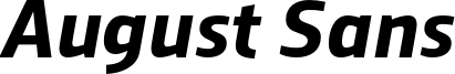 AugustSans-76BoldItalic.otf