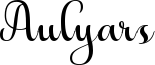 Aulyars Font