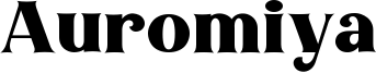 Auromiya Font