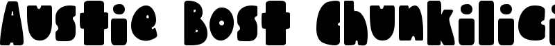 Austie Bost Chunkilicious Bounce.ttf