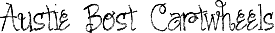 Austie Bost Cartwheels Font