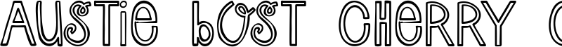 Austie Bost Cherry Cola Font