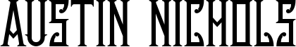 Austin Nichols Font