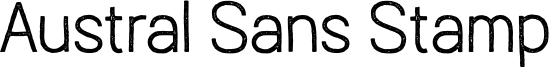 Austral-Sans_Stamp-Light.otf