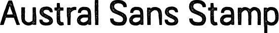 Austral-Sans_Stamp-Regular.otf