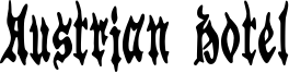 Austrian Hotel Font