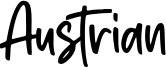 Austrian Font