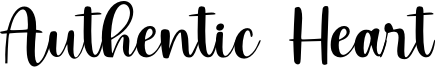 Authentic Heart Font