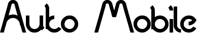 Auto Mobile Font