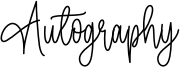 Autography Font