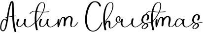Autum Christmas Font