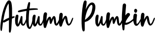 Autumn Pumkin Font
