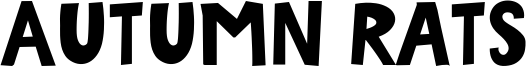 Autumn Rats Font