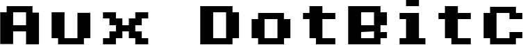 AuX DotBitC Xtra Bold.ttf