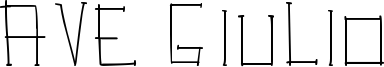 Ave Giulio Font