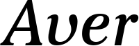 Aver Italic.ttf