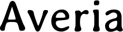 Averia Font