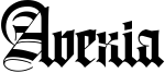 Avexia Font