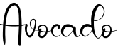Avocado Font