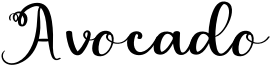Avocado.otf