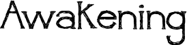 Awakening Font