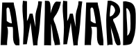 Awkward Font