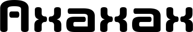 Axaxax Font