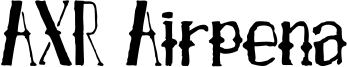 AXR AirpenaFreeVersion.ttf