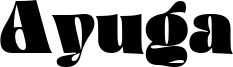 Ayuga Font