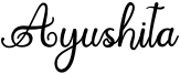 Ayushita Font