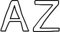 AZ Font