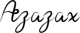 Azazax Font