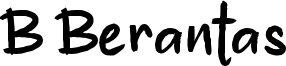 B Berantas Font