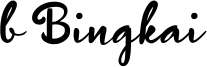b Bingkai Font