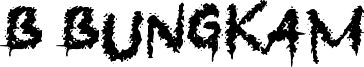 b Bungkam Font