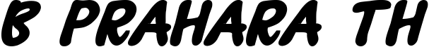 B Prahara TH_Tlsn Tgn_Bold Italic.ttf