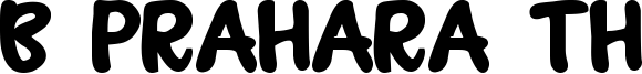 B Prahara TH_Tlsn Tgn_Bold.ttf