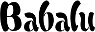 Babalu Font