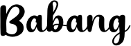 Babang.otf