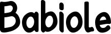 Babiole Font