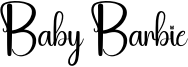 Baby Barbie Font