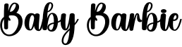 Baby Barbie Font