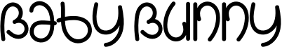 Baby Bunny Font
