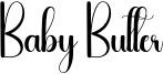 Baby Butter Font