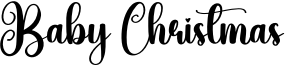 Baby Christmas Font