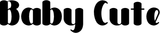 Baby Cute Font