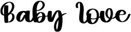 Baby Love Font